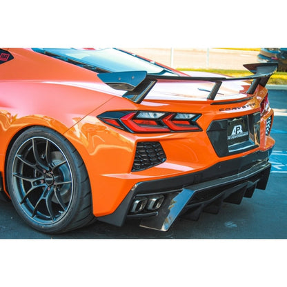 Chevrolet Corvette C8 Carbon Fiber Rear High Wing