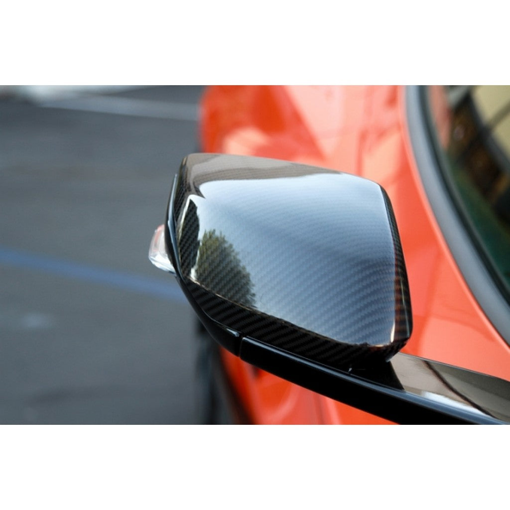 Carbon Fiber Chevrolet Corvette C8 & C8 Z06 Replacement Mirror Covers 2020-UP
