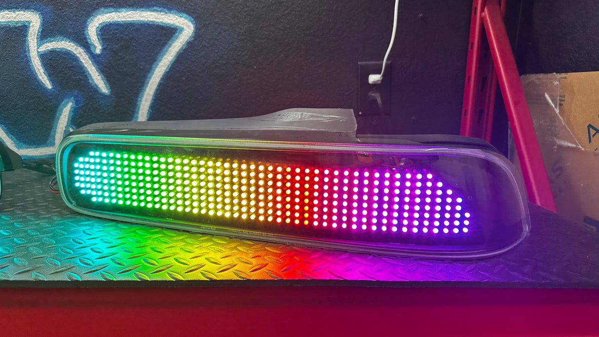 94 - 01 Acura Integra RGB Grid Tail Lights