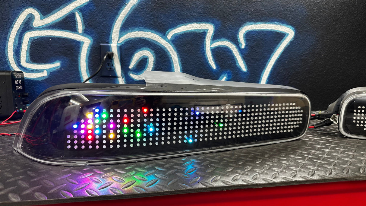 94 - 01 Acura Integra RGB Grid Tail Lights
