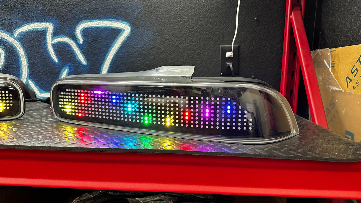 94 - 01 Acura Integra RGB Grid Tail Lights