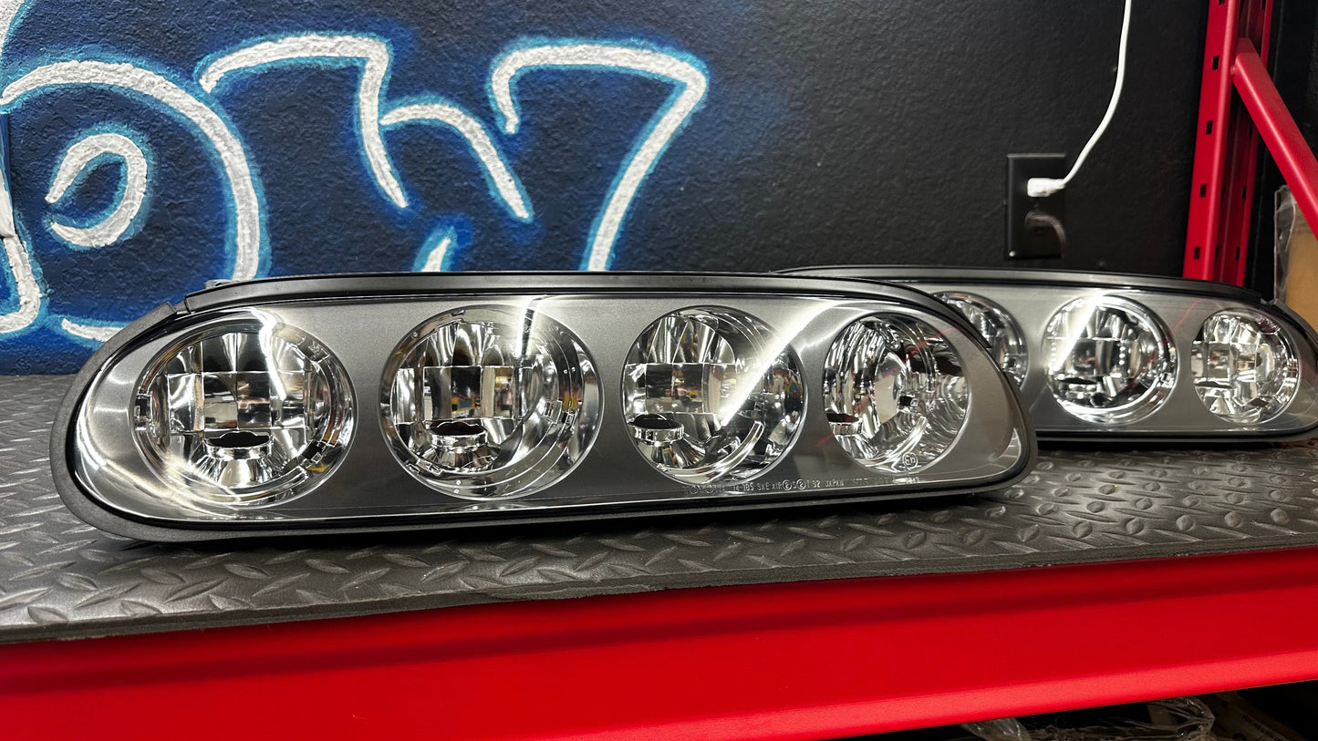 NTXGlow Clear Tail Lights Series 2 (MK4 Toyota Supra)
