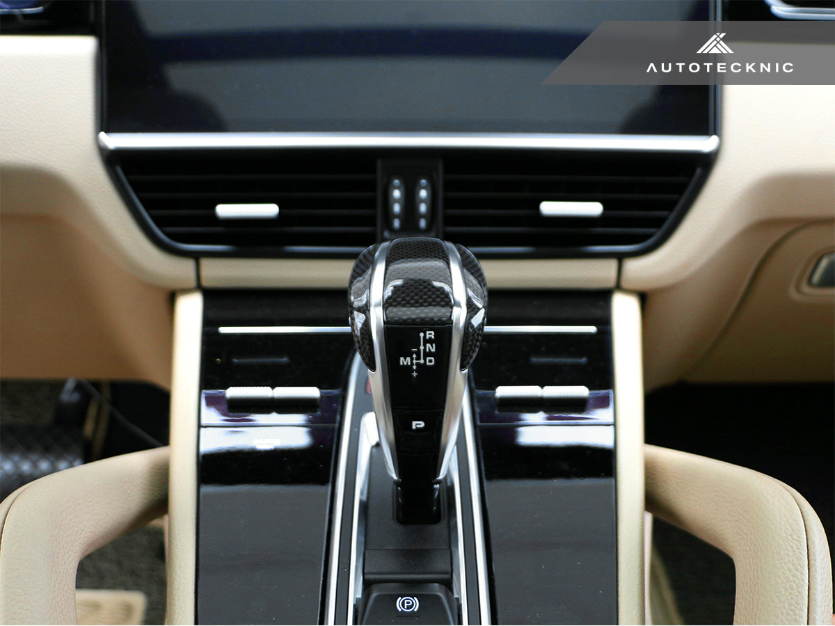 AutoTecknic Carbon Fiber Exclusive Design Shift Lever - Porsche 971 Panamera | 9Y0 Cayenne