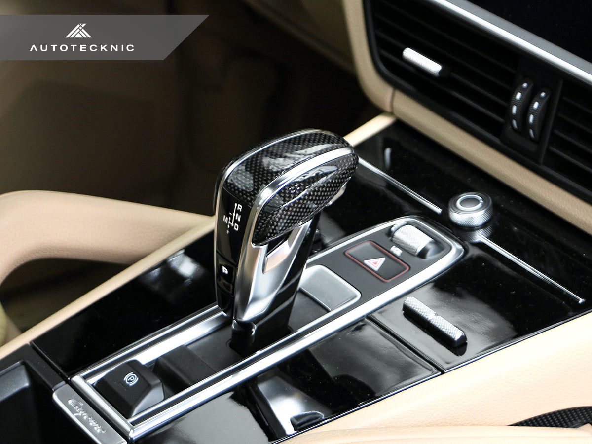 AutoTecknic Carbon Fiber Exclusive Design Shift Lever - Porsche 971 Panamera | 9Y0 Cayenne