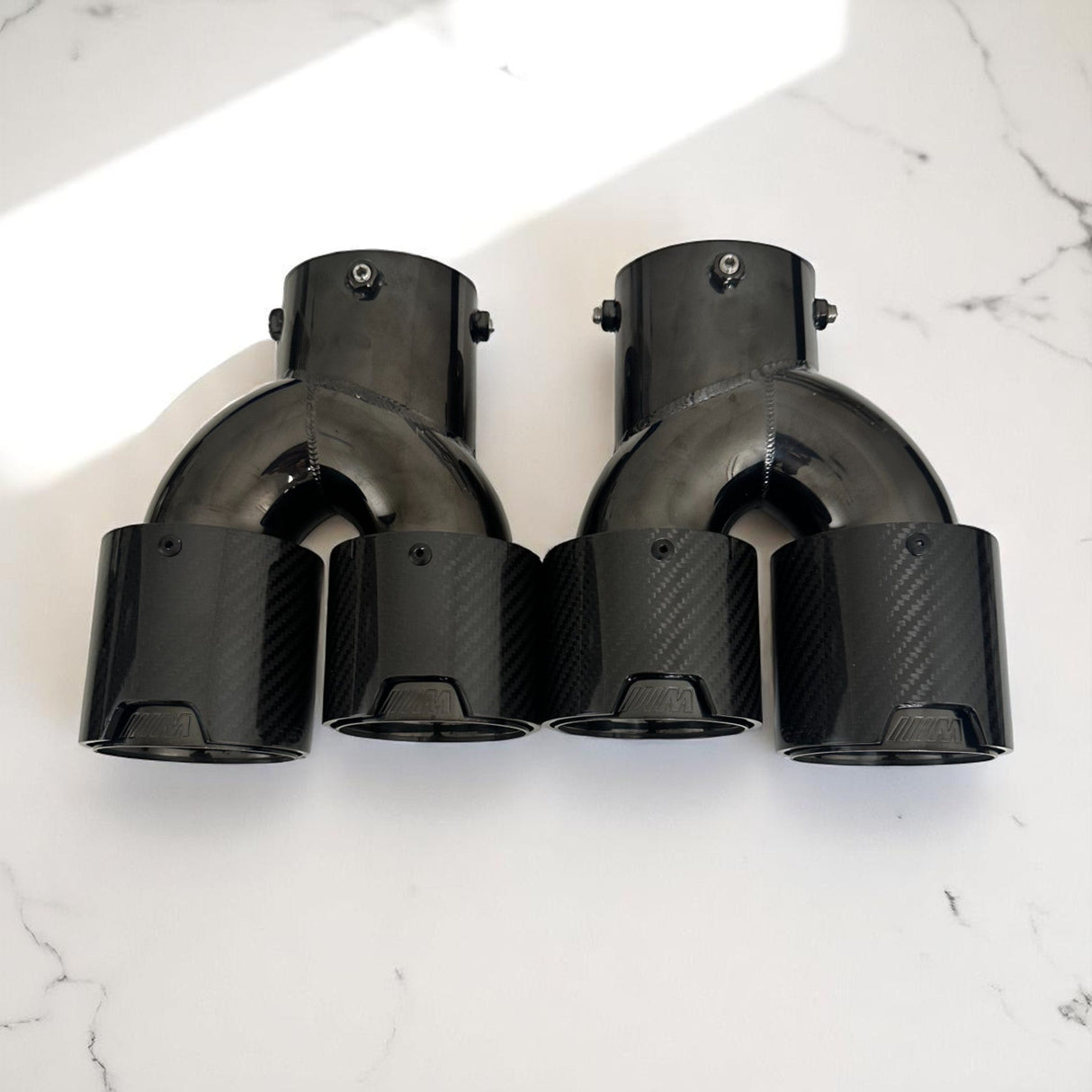 Carbon Fiber M Exhaust Tip For BMW G20 M340i, G42 M240i, G22 M440i