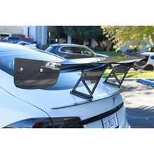 Tesla Model S Plaid GTC-500 71" Carbon Fiber Adjustable Wing 2021 - Up