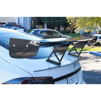 Tesla Model S Plaid GTC-500 71" Carbon Fiber Adjustable Wing 2021 - Up