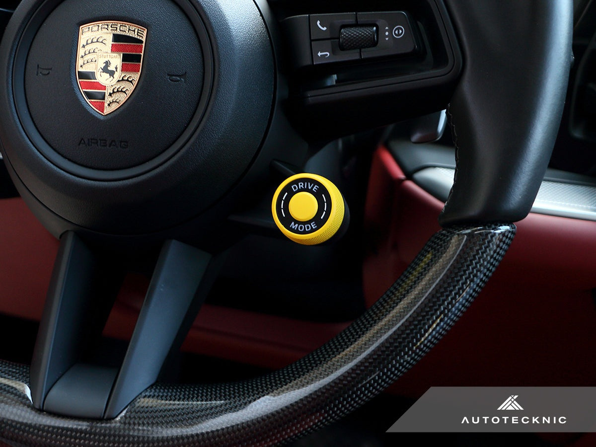 AutoTecknic Painted Drive Mode Selector Switch Dial - Porsche