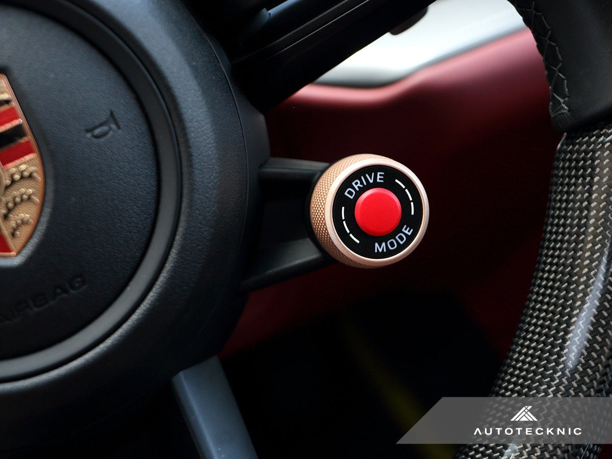 AutoTecknic Painted Drive Mode Selector Switch Dial - Porsche