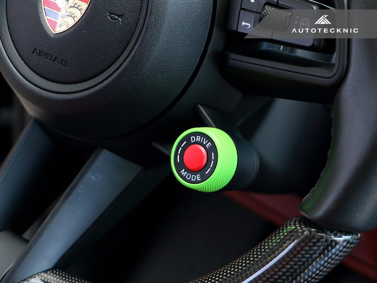 AutoTecknic Painted Drive Mode Selector Switch Dial - Porsche