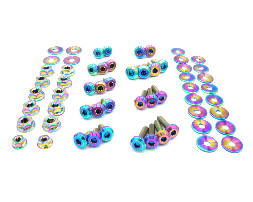 Titanium Hardware Engine Bay Kit - Infiniti Q50 (2016-Present)