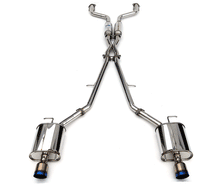 Invidia Q300 Single Layer Titanium Tip Cat Back Exhaust Infiniti G35/G37/G37x Sedan 2007-2013 | HS07IG4G3T