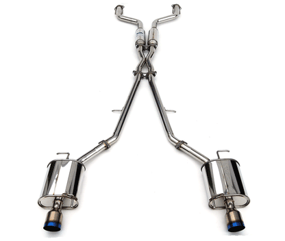 Invidia Q300 Single Layer Titanium Tip Cat Back Exhaust Infiniti G35/G37/G37x Sedan 2007-2013 | HS07IG4G3T