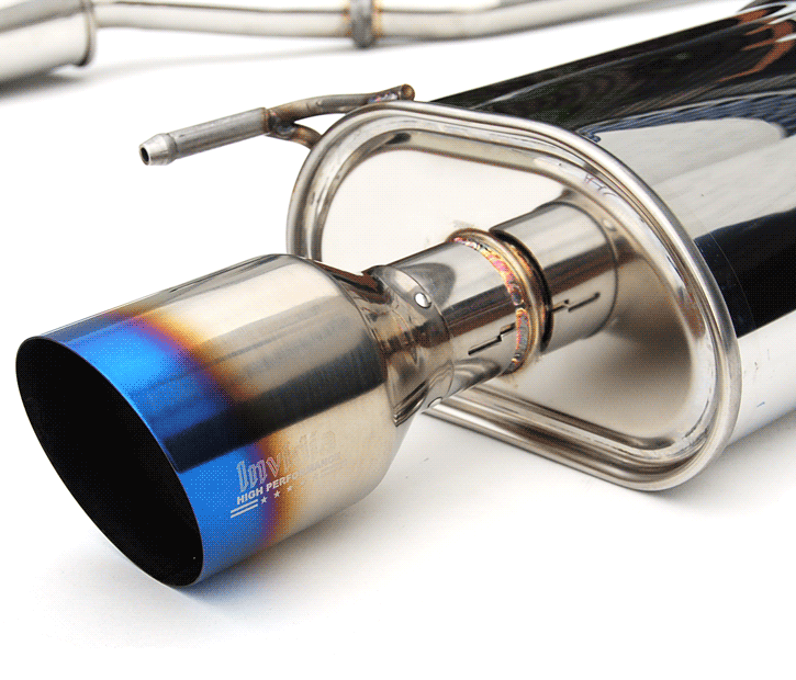 Invidia Q300 Single Layer Titanium Tip Cat Back Exhaust Infiniti G35/G37/G37x Sedan 2007-2013 | HS07IG4G3T