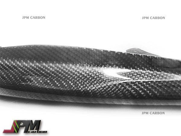 JD Style Carbon Fiber Front Bumper Add-on Lip Fits For 2014-2016 Lexus IS with F-Sport Package Only