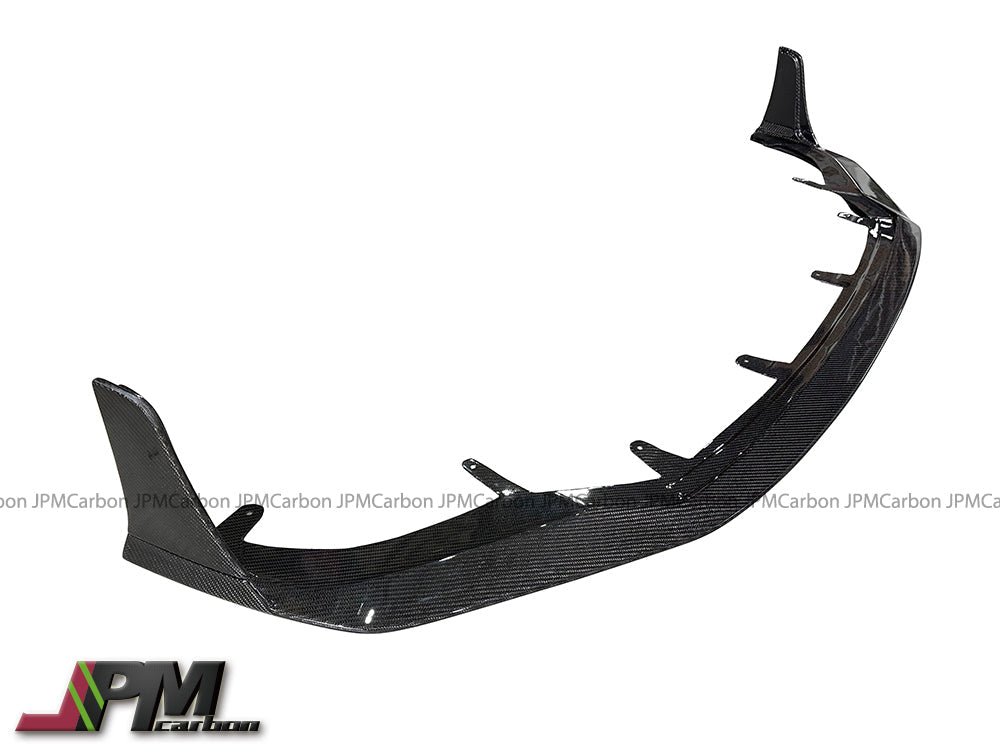 [JPMCarbon] AT Style Carbon Fiber Front Bumper Add-on Lip 3PCS Fits For 2021+ Lexus IS300 IS350 with F-Sport Package Only