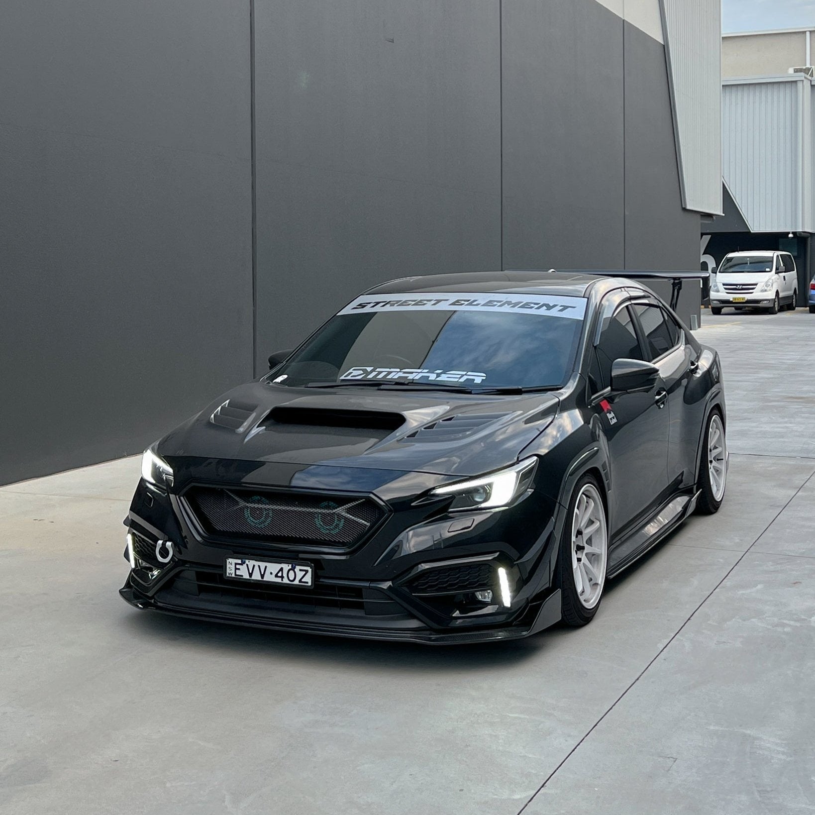 JDMuscle [22-25 WRX] Tanso Carbon Fiber V2 Side Skirts