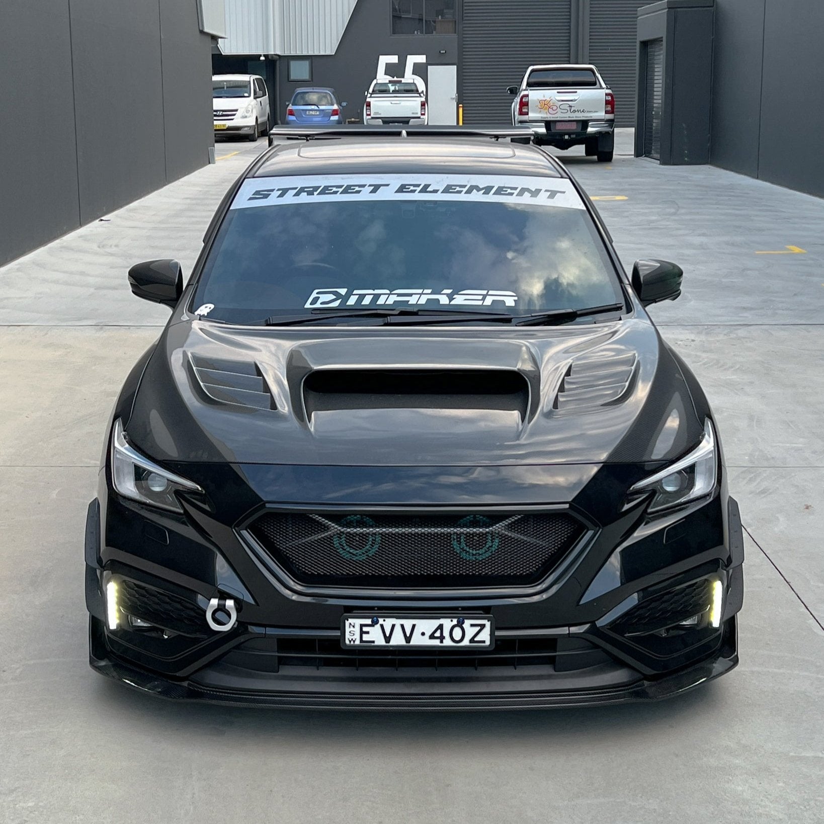 JDMuscle [22-25 WRX] JDM Style Fog Light Bezel w/ DRL and Turn