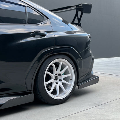 JDMuscle [22-25 WRX] Tanso Carbon Fiber V2 Side Skirts