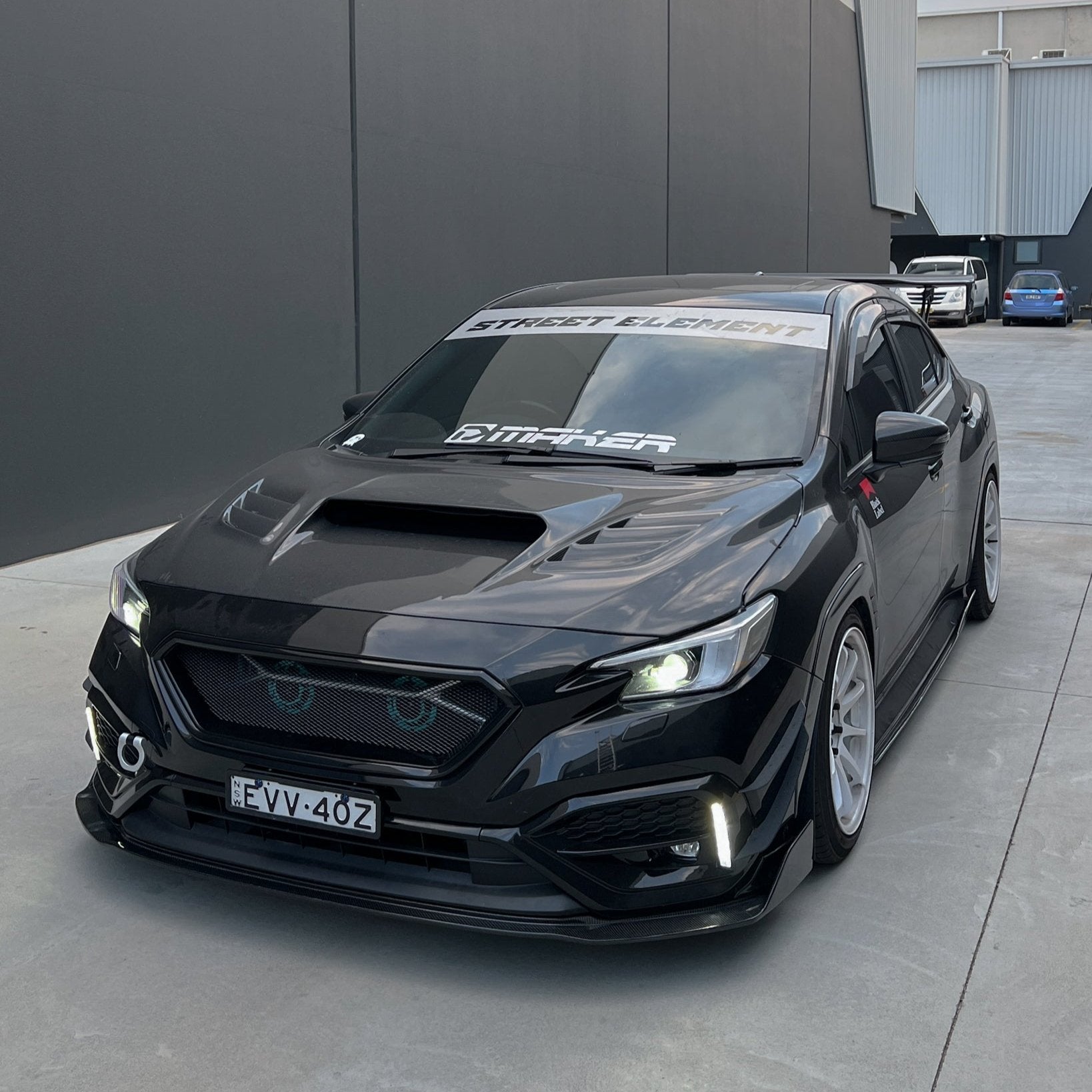 JDMuscle [22-25 WRX] JDM Style Fog Light Bezel w/ DRL and Turn