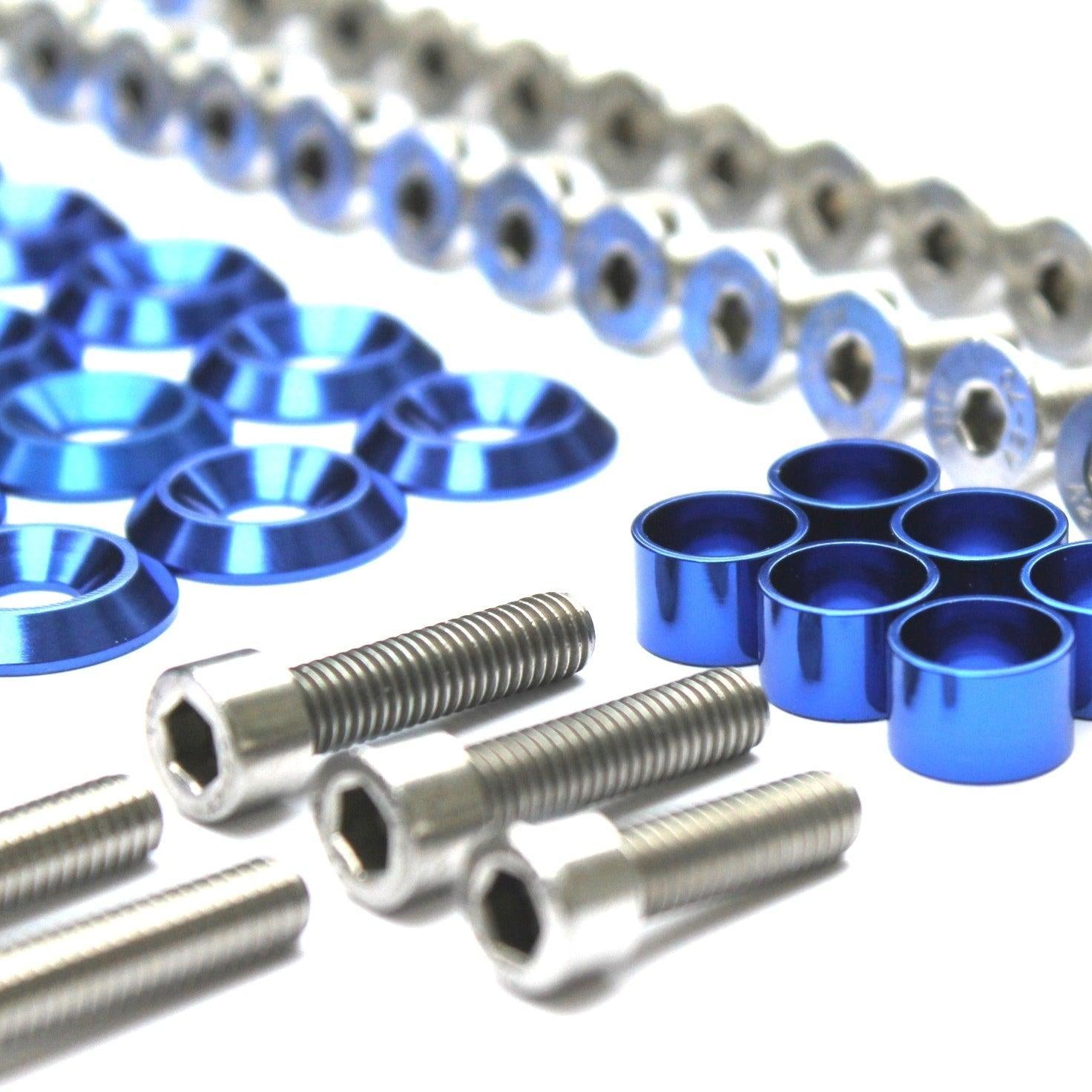 ZSPEC Stage-1 Dress Up Bolts® Fastener Kit for '94-99 Toyota Celica, Stainless & Billet