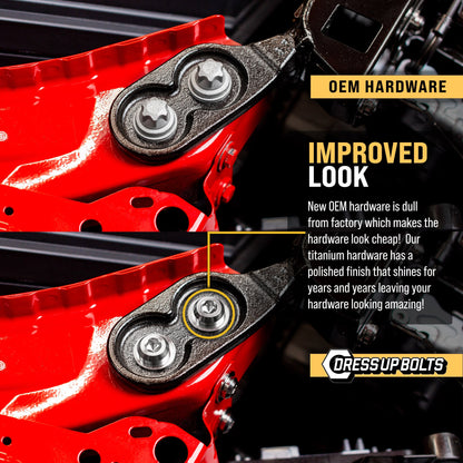 Titanium Hardware Hood Kit - BMW G80 M3/M4 (2021+)