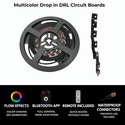 Infiniti Q50 Multicolor Flow DRL Boards (2014-2024)