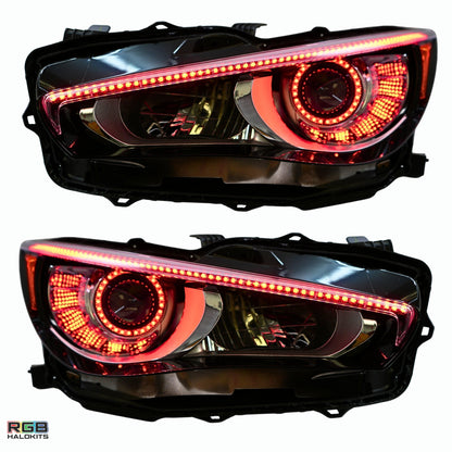 Infiniti Q50 Multicolor Flow DRL Boards (2014-2024)