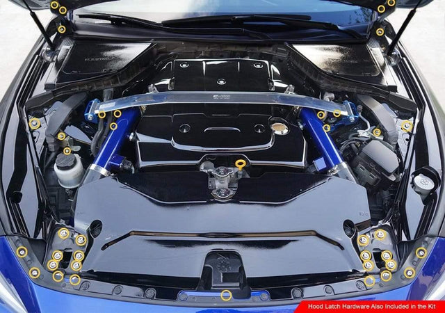 Titanium Hardware Engine Bay Kit - Infiniti Q60 (2014-2015)