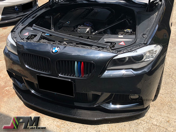 Universal Style Carbon Fiber Front Bumper Add-on Lip Fits For BMW F10 F22 F30 F32 F33 F36 F80 F82 F87