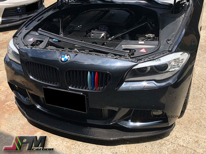 Universal Style Carbon Fiber Front Bumper Add-on Lip Fits For BMW F10 F22 F30 F32 F33 F36 F80 F82 F87