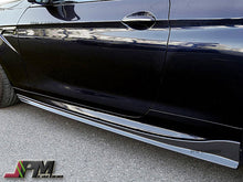 3D Style Carbon Fiber Side Skirt Add-on Lips Fits For 2012-2018 BMW F12 F13 M6 Coupe/Convertible Only