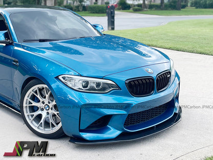 Universal Style Carbon Fiber Front Bumper Add-on Lip Fits For BMW F10 F22 F30 F32 F33 F36 F80 F82 F87