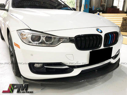 Universal Style Carbon Fiber Front Bumper Add-on Lip Fits For BMW F10 F22 F30 F32 F33 F36 F80 F82 F87