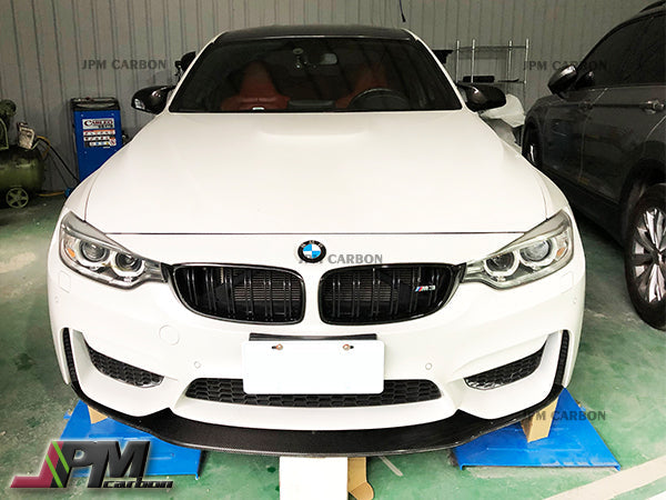 Universal Style Carbon Fiber Front Bumper Add-on Lip Fits For BMW F10 F22 F30 F32 F33 F36 F80 F82 F87