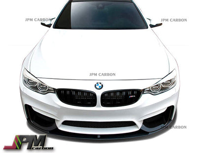 Performance Style Unpainted PP Front Bumper Add-on Lip Fits For 2015-2020 BMW F80 M3 / F82 M4 Only