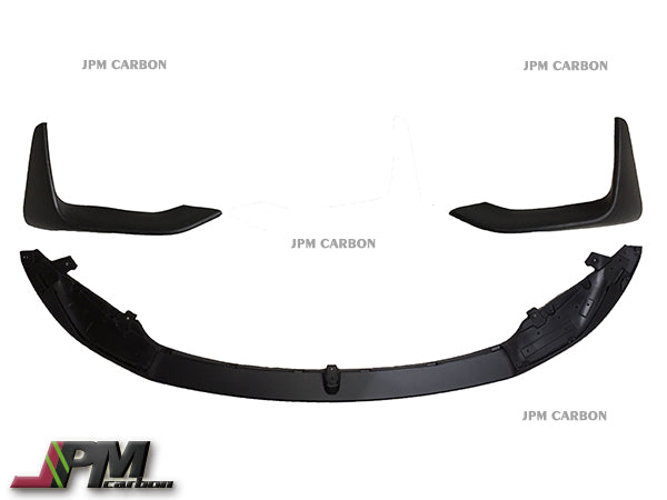 Performance Style Unpainted PP Front Bumper Add-on Lip Fits For 2015-2020 BMW F80 M3 / F82 M4 Only