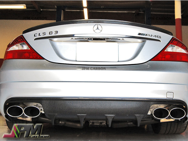 [JPMCarbon] AMG Style Carbon Fiber Trunk Spoiler Fits For 2004-2010 Mercedes-Benz W219 CLS-Class Sedan Only