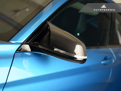 AutoTecknic Replacement Version II M-Inspired Dry Carbon Mirror Covers - BMW F87 M2 | F22 2-Series | F30 3-Series | F32/ F36 4-Series
