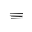 JDMuscle [22-25 WRX] P&S Series Carbon Fiber Interior Window Trim Covers 4 PC | Black Carbon Fiber/ Red Carbon Fiber
