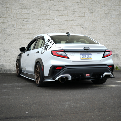 JDMuscle [22-25 WRX] Rear Diffuser V2