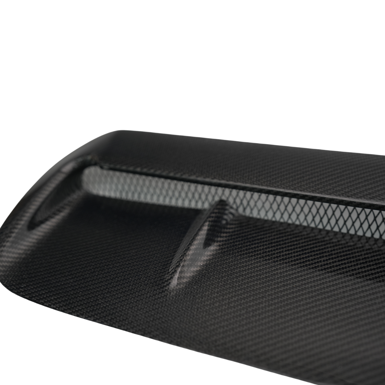 JDMuscle [22-25 WRX] Carbon Fiber Hood Scoop - A1 Style