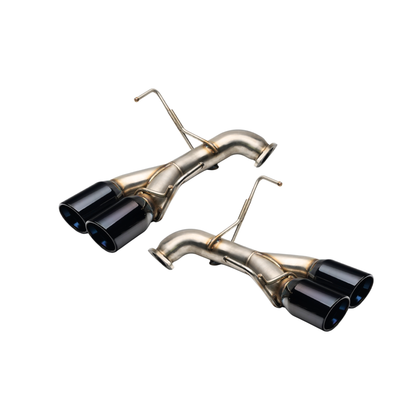 JDMuscle 22-25 WRX VB 4" Quad Exit Axle Back Muffler Delete Exhaust