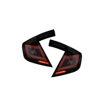 JDMuscle [17-21 FK8 Type R, FK7 Civic Hatch] Matrix Series LED Tail Lights