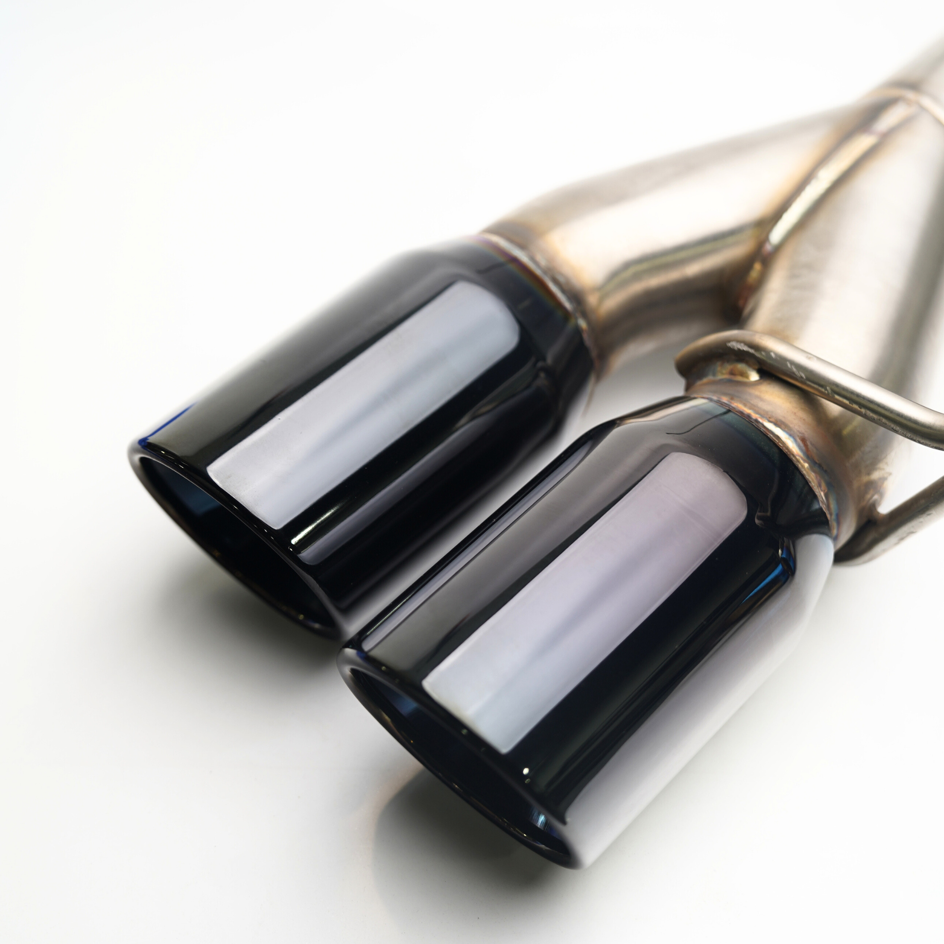 JDMuscle 22-25 WRX VB 4" Quad Exit Axle Back Muffler Delete Exhaust