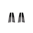 JDMuscle [23-24 Toyota GR Corolla] Carbon Fiber Exterior B-Pillar Covers (4PC)
