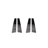 JDMuscle [23-24 Toyota GR Corolla] Carbon Fiber Exterior B-Pillar Covers (4PC)