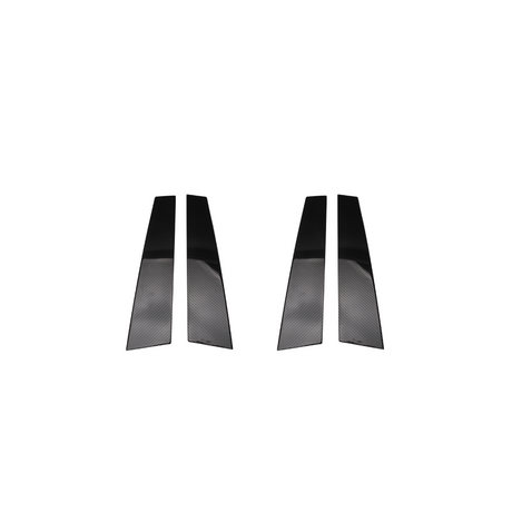 JDMuscle [23-24 Toyota GR Corolla] Carbon Fiber Exterior B-Pillar Covers (4PC)