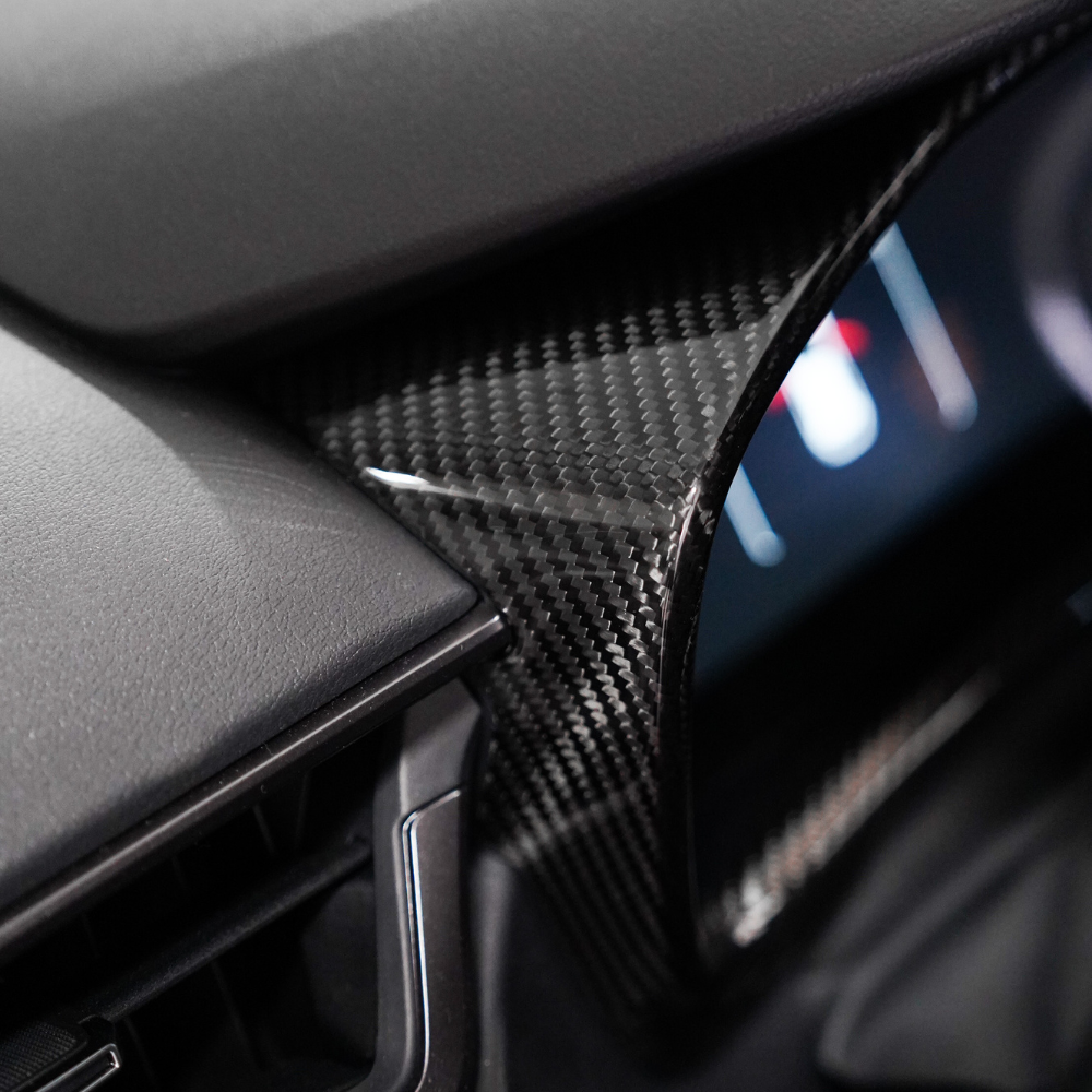 JDMuscle [23-24 Toyota GR Corolla] Carbon Fiber Speedometer Frame Cover