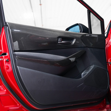 JDMuscle [23-24 Toyota GR Corolla] Carbon Fiber Upper Door Trim (Front&Rear 4PCS)